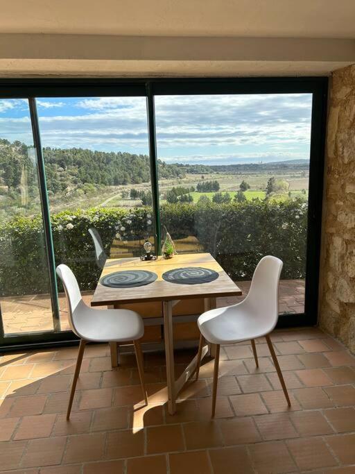 Grand T2 Bis Avec Terrasse Et Vue Apartment Portel-des-Corbieres Exterior photo